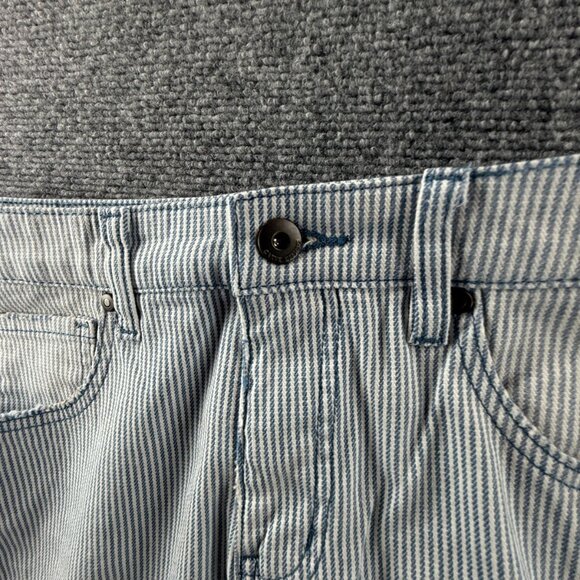 Carve Designs Jeans Women Size 6 Striped Blue White Stretch Adult ACTL 28 - Picture 16 of 16